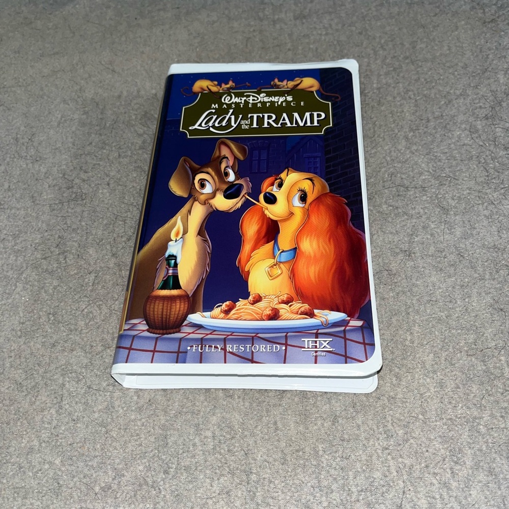 Disney’s Lady & The Tramp VHS Movie